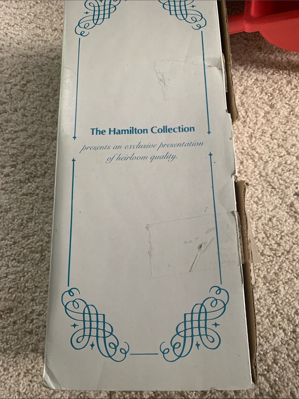 Hamilton Collection Porcelain Musical Rocking Chair Ark - Picture 8 of 9